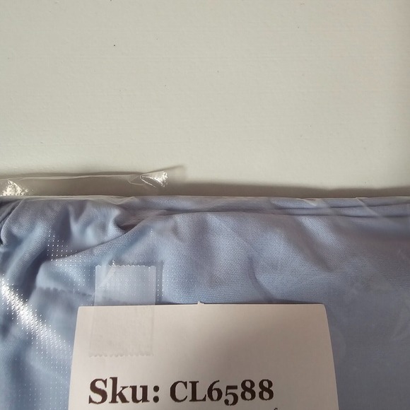 Swannies Mens Stretch Polo Shirt Size 2XL Blue Golf Logo Animal Print Active - Picture 12 of 12